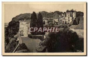 Tancarville - Le Chateau and Ruins - Old Postcard