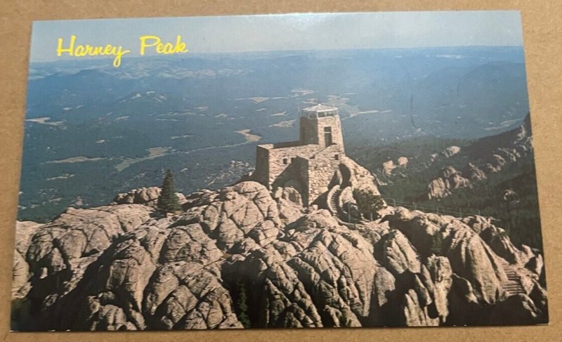 UNUSED  POSTCARD - HARNEY PEAK, BLACK HILLS, SOUTH DAKOTA