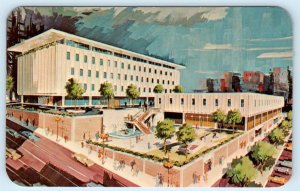 ALLENTOWN, Pennsylvania PA ~ CITY HALL Artist Edward Lehman c1960s Postcard