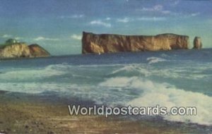 Rocher Perce, South Beach Perce, PQ Canada Unused 