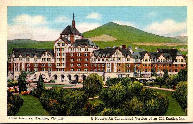 Virginia Roanoke Hotel Roanoke 1939