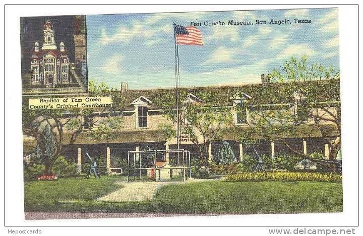 Fort Concho Museum, San Angelo,Texas,30-40s