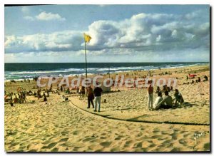 Modern Postcard The Beach Camp De Lege International Tourism