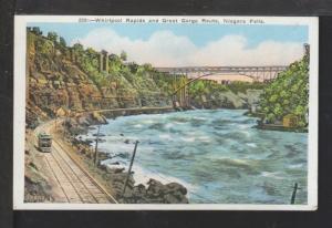 Whirlpool Rapids,Niagara Falls,NY Postcard 