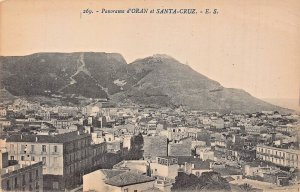 d'ORAN et SANTA CRUZ ALGERIA~PANORAMA PHOTO POSTCARD