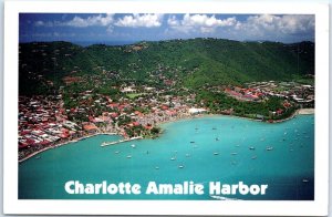 Postcard - Charlotte Amalie Harbor, St. Thomas, Charlotte Amalie, Virgin Islands