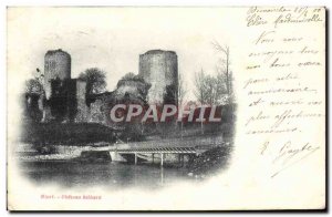 Old Postcard Niort Chateau Salbard