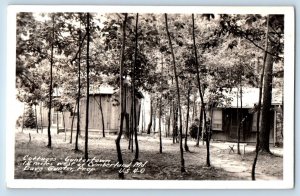 Cumberland Maryland MD Postcard RPPC Photo Cottages Guntertown c1940's Vintage