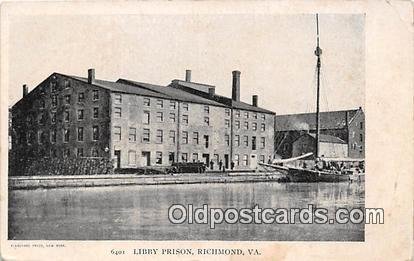 Libby Prison Richmond, VA USA Prison Unused 