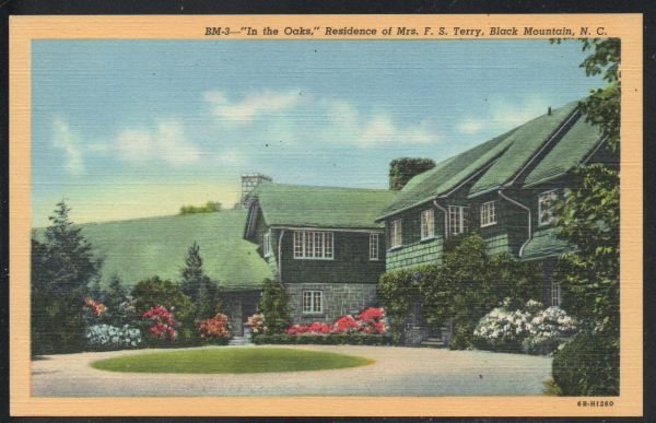 North Carolina colour In The Oaks Terry Residence Black Mountain, N.C unused