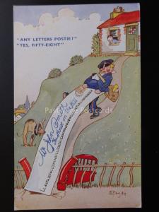 G.F.Christie: Wales Postal Theme LLANFAIRPW... HOW MANY LETTERS POSTIE? YES 58