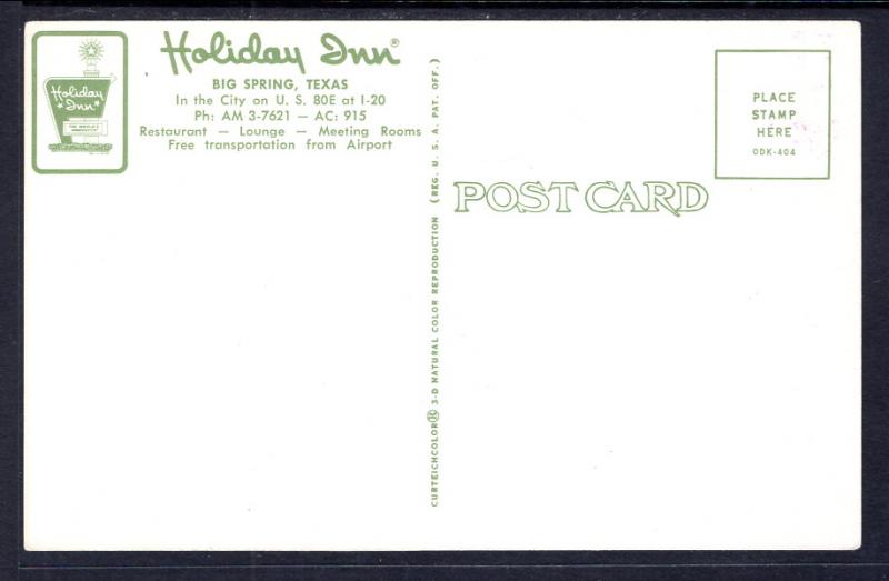 Holiday Inn,Big Spring,TX