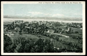 View of Nauvoo, Ill. Looking South from the Temple Site. Mormon interest