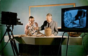 Stamford CT Museum Nature Center CCTV Exhibit c1950-60s Vintage Postcard