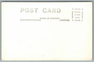 Postcard RPPC 1940s Kenora Ontario Aerial View Lake Of The Woods Lakewood Studio 