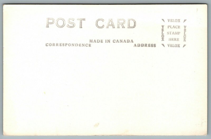 Postcard RPPC 1940s Kenora Ontario Aerial View Lake Of The Woods Lakewood Studio 