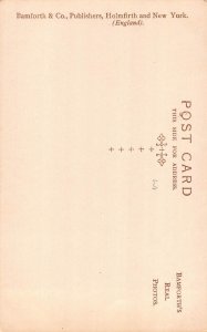 A717 Religious Song The Volunteer Organist 3 Church Choir Organ RPPC postcard