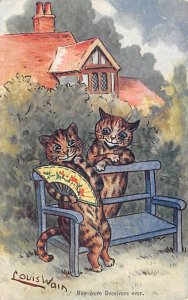 CW Faulkner and Co Artist Louis Wain unused 