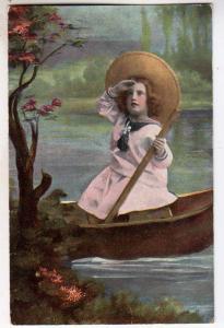 Young Girl in a Canoe