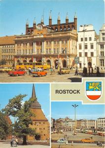 B47025 Rostock tramway car voiture  germany