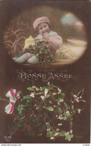 RP: Child with Flowers , Bonne Annee , 00-10s