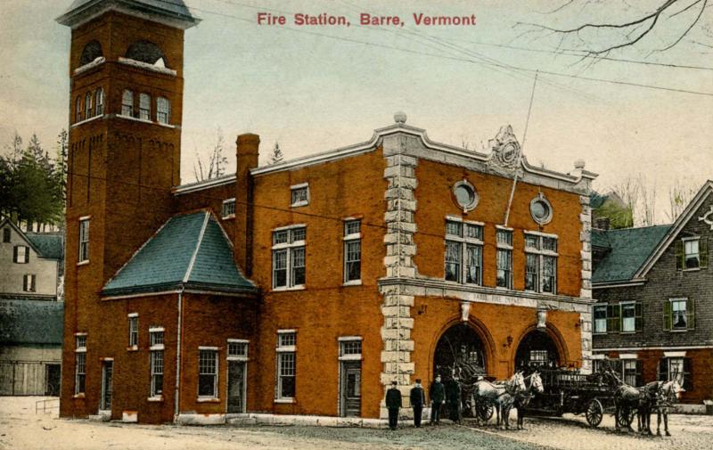 VT - Barre. Barre Central Fire Station 