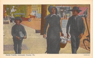 Amish Children Lancaster County Unused 