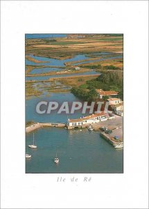 Modern Postcard Isle of Re (Chte Mrs.) Loix en Re Port