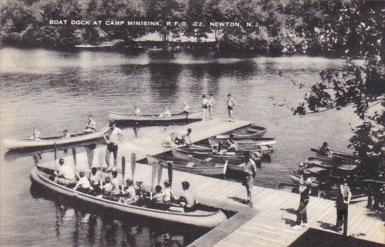 Boat Dock At Camp Minisink Newton New Jersey Artvue