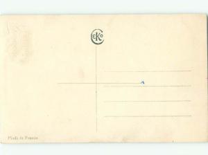 tinted rppc c1910 HOLDING BIG EASTER EGGS AC9021