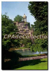 Modern Postcard Paris Le Parc Des Buttes Chaumont