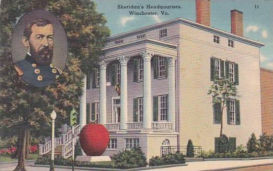 Virginia Winchester Sheridans Headquarters