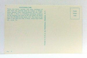 Wallkill New York Watchtower Farm Multiview Postcard