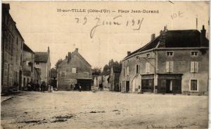 CPA IS-sur-TILLE - Place Jean-Durand (586892)