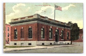 Postcard Post Office Moberly Mo. Missouri c1909 Postmark