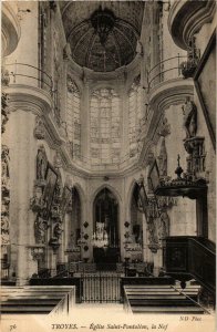CPA Troyes- Eglise Saint Pantaleon, La Nef FRANCE (1007678)