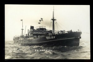 bf1147 - Harrison Cargo Ship - Harbury - postcard B Feilden