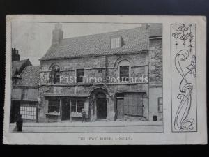 Lincolnshire: The Jews' House, Lincoln c1908