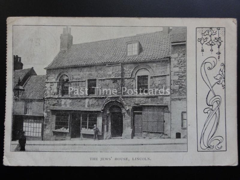 Lincolnshire: the Jews ' casa, LINCOLN c1908