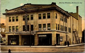 Postcard Murray Theatre in Richmond, Indiana~134280