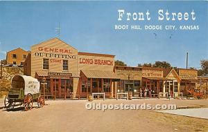 Front Street Replica, Boot Hill Dodge City, Kansas, KS, USA 1963 