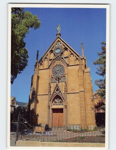 Postcard Loretto Chapel Santa Fe New Mexico USA