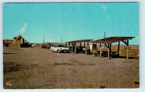 WALL, South Dakota SD ~ Roadside WALL DRUG Corner PICNIC GROUNDS 1963  Postcard