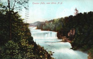 Vintage Postcard 1909 Trenton Falls Scenic Waterfalls Near Utica New York NY