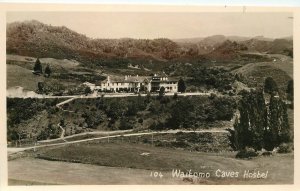 Postcard RPPC Hawaii 1930s Non postcard back Waitomo Caves Hostel 23-9408