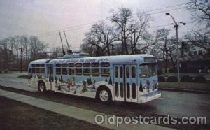 Dayton, Ohio, Oh, USA Trolley Bus Unused 