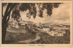 44405 vintage postcard - CATANZARO city - PANORAMA 1941-