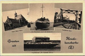 Netherlands Groeten Uit Hoedekenskerke Postcard C125