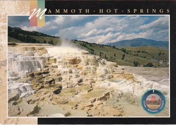 Wyoming Yellowstone National Park Mammoth Hot Springs