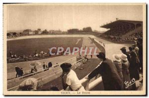 Postcard Old Bike Cycle Cycling Velodrome Stadium Vichy